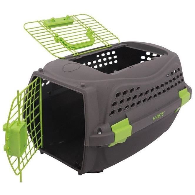 Transport Cage for Cats Plastic Size M Gray