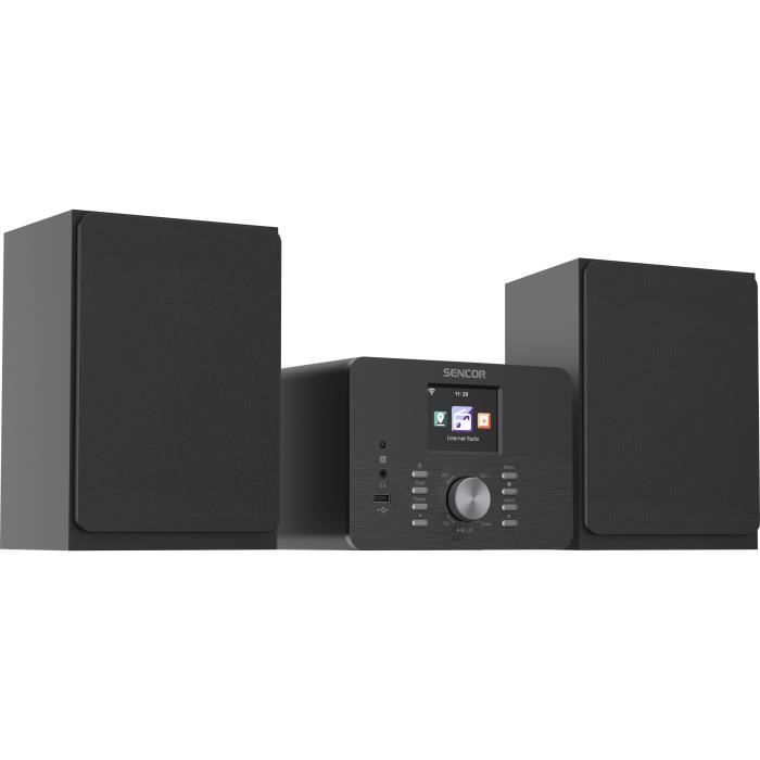 Image secondaire de Micro-chaîne audio - SENCOR - SMC 5100WDB - 50 W - CD/MP3, radio internet/DAB+, Wi-Fi - Noir