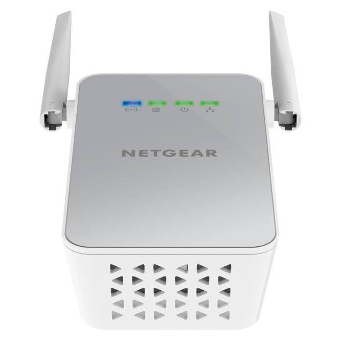 NETGEAR  Pack de 2 Adaptateurs CPL Gigabit 1000 + Wifi  PLW1000-100PES
