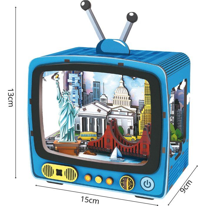 Book Nook - Maquette 3D DIY Serre Livre New York