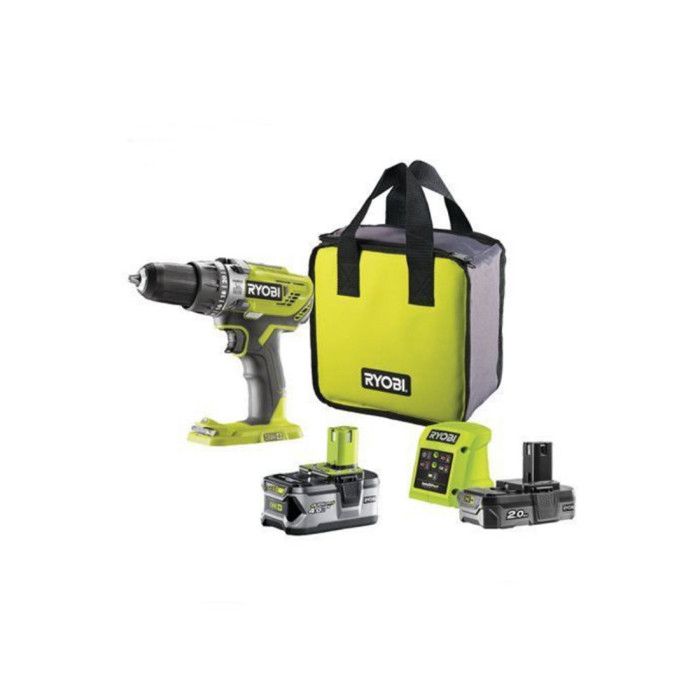 Trapano avvitatore a percussione Ryobi ONE+ R18PD3-242S