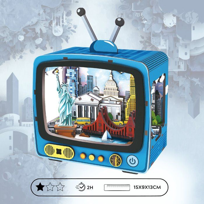 Image secondaire de Book Nook - Maquette 3D DIY Serre Livre New York