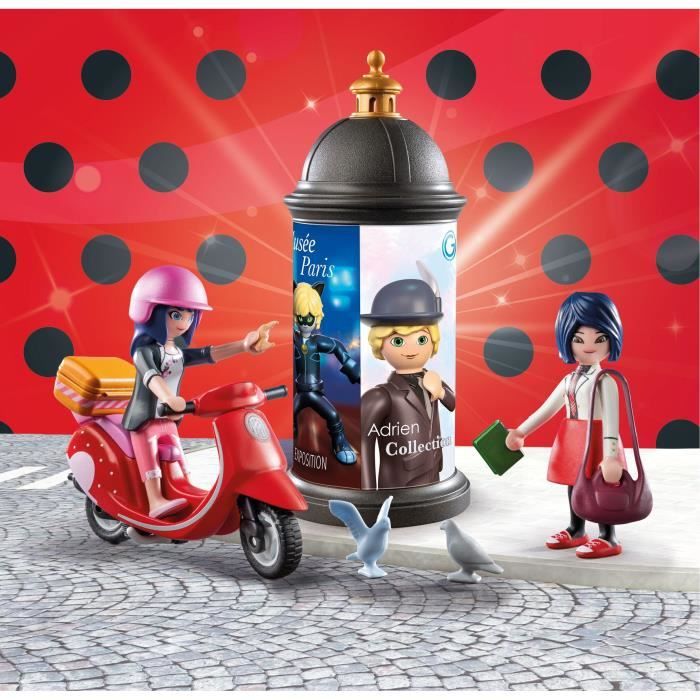 Image secondaire de PLAYMOBIL 71864 Miraculous: Marinette a scooter & Kagami