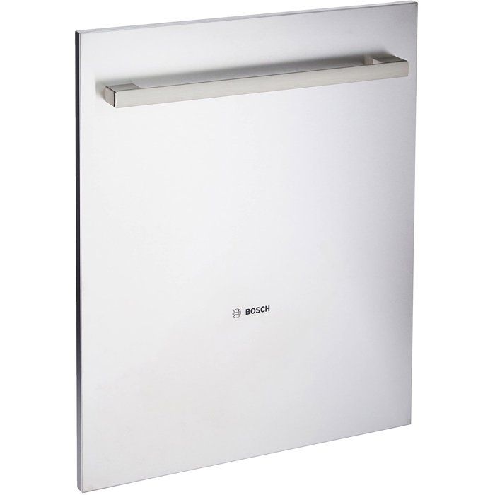 Façade de porte inox pour lave-vaisselle intégrable 60 cm - BOSCH