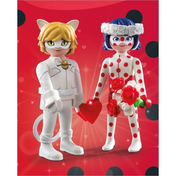Image secondaire de Mariage Ladybug et Chat Noir - Set PLAYMOBIL Miraculous