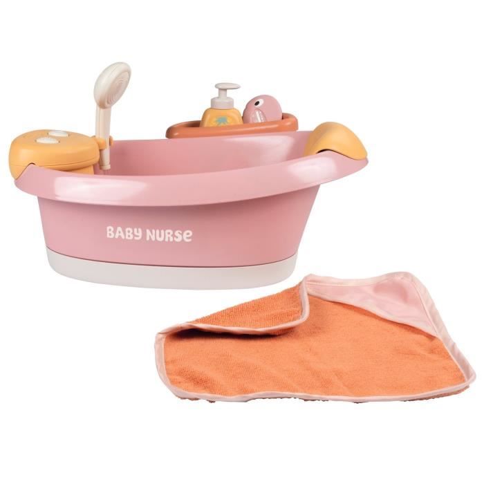 Baignoire Balnéo Baby Nurse SMOBY pour Poupon