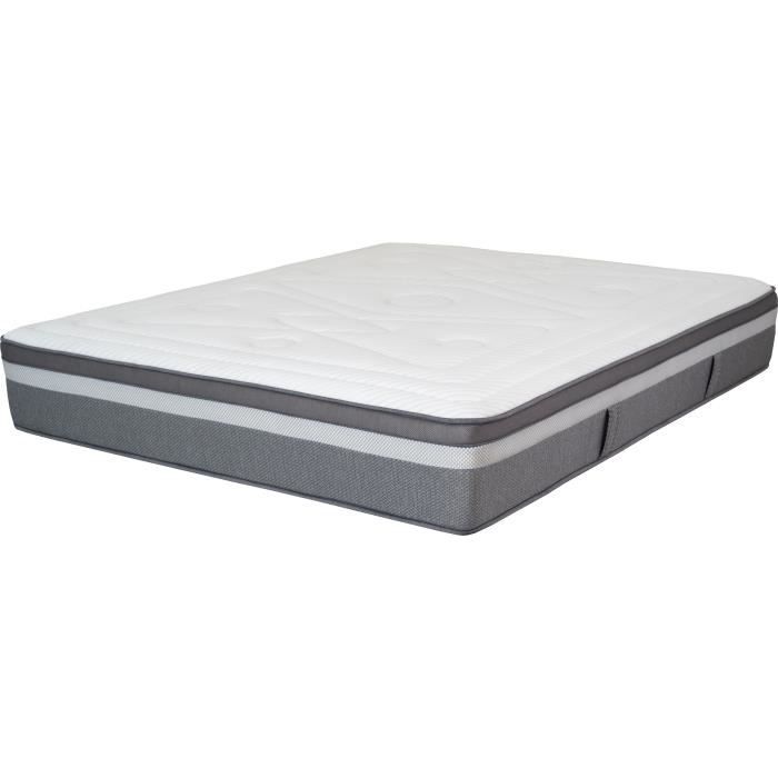 SERNIK Ensemble Matelas + 2 Sommiers - 180x200 - 1 560 Ressorts ensachés - 30 cm - MORPHO ZEN