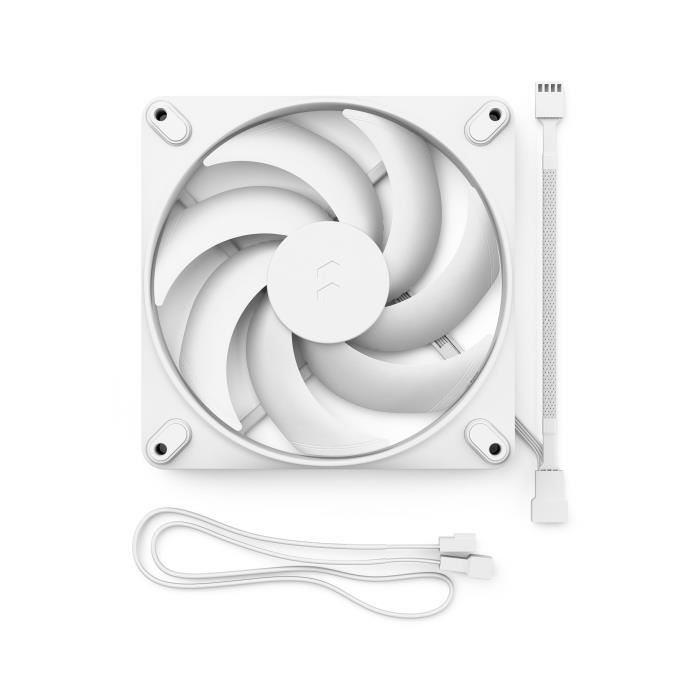 Image secondaire de Ventilateur PC - FRACTAL DESIGN - Momentum 14 - FDB - Contrôle PWM - Pales balayées qui réduit le bruit - Blanc