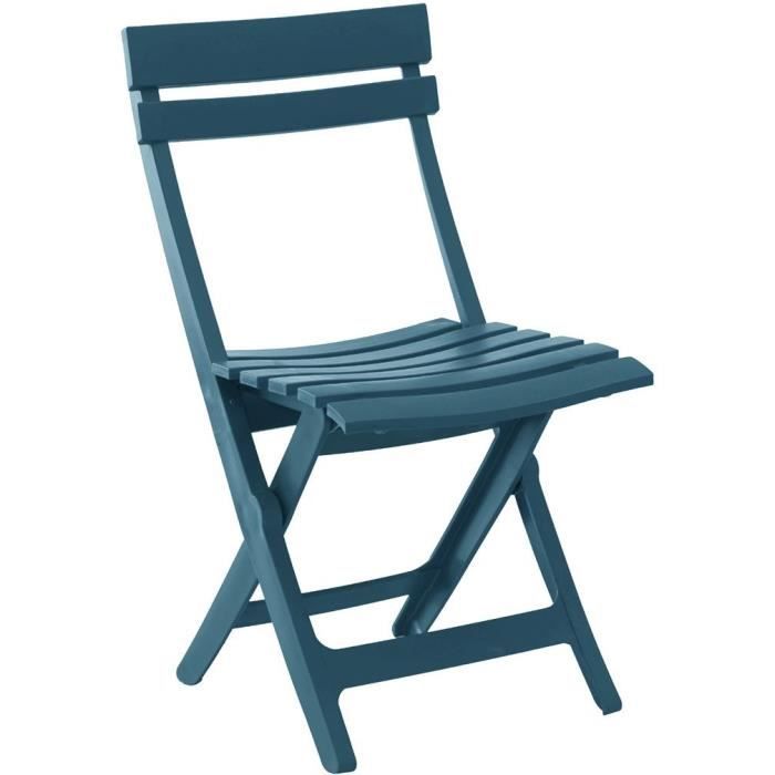 Sedia pieghevole - GROSFILLEX - MIAMI - Blu minerale