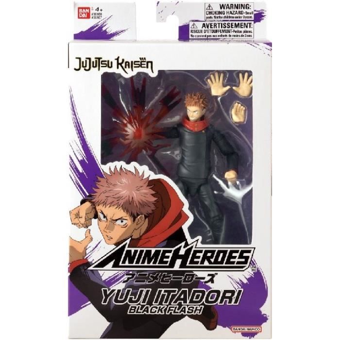 Image secondaire de Figurine Anime Heroes 17 cm articulée - Itadori Yuji Black Flash - BANDAI - Anime Heroes - Jujutsu Kaisen