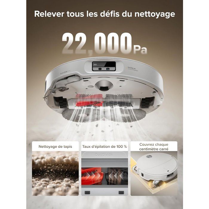 Image secondaire de Roborock Qrevo CurvX - Aspirateur Robot Laveur Ultra Puissant