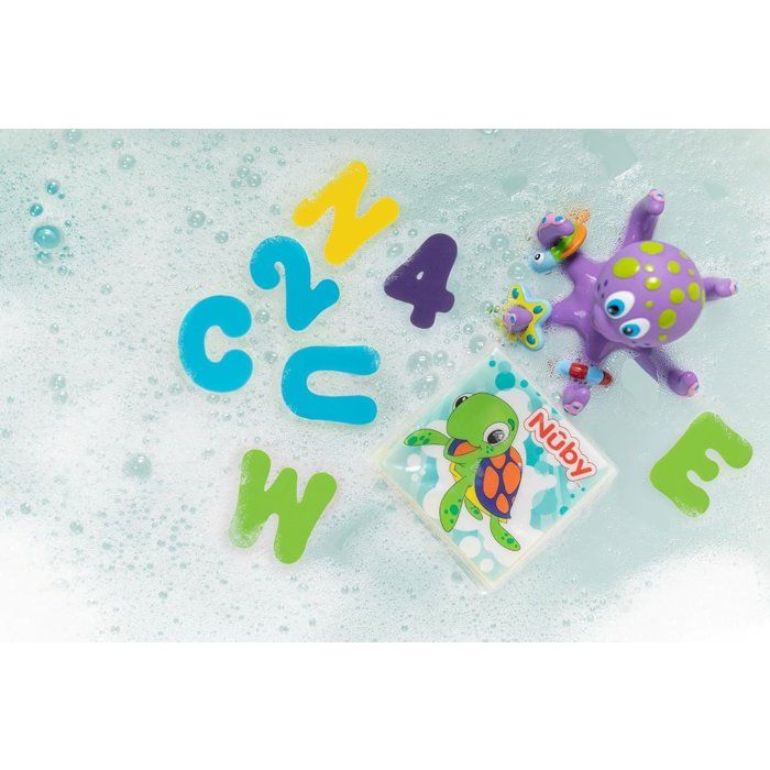 Set de Lettres et Chiffres en Mousse pour le Bain - NUBY