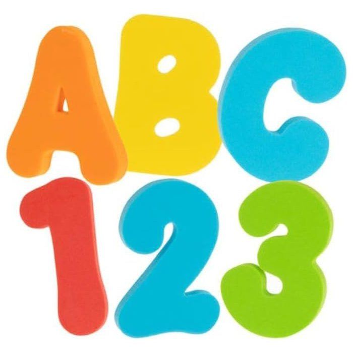 Image secondaire de Set de Lettres et Chiffres en Mousse pour le Bain - NUBY