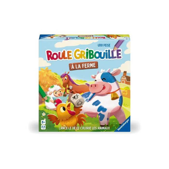 Image secondaire de Roule Gribouille à la Ferme - Jeu de Société Créatif pour Enfants