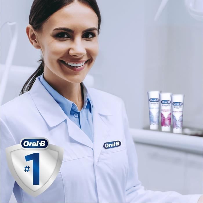Oral-B Dentifrice Blancheur 3D White Luxe Perfection 75ml