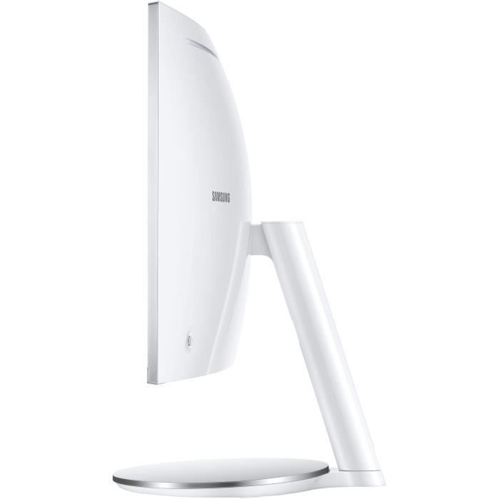 Ecran PC Incurvé - SAMSUNG C34J791WTP - 34'' UWQHD - Dalle VA - 4 ms - 100Hz - HDMI / DisplayPort / ThunderBolt - AMD FreeSync