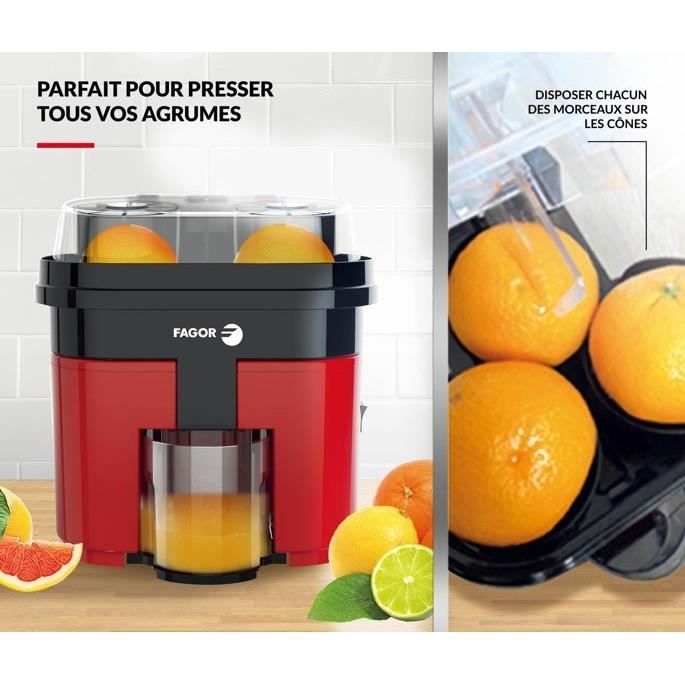 Presse agrumes double FAGOR - FG090 - Presse 6 oranges en 60 seconde