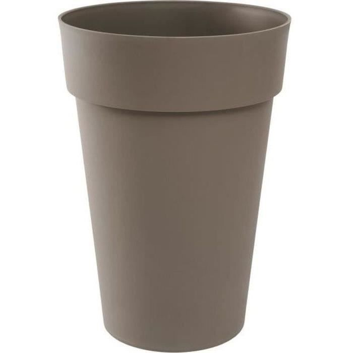 Vaso EDA Toscana oggi - Ø 46 x H 65 cm - 67 L - Taupe