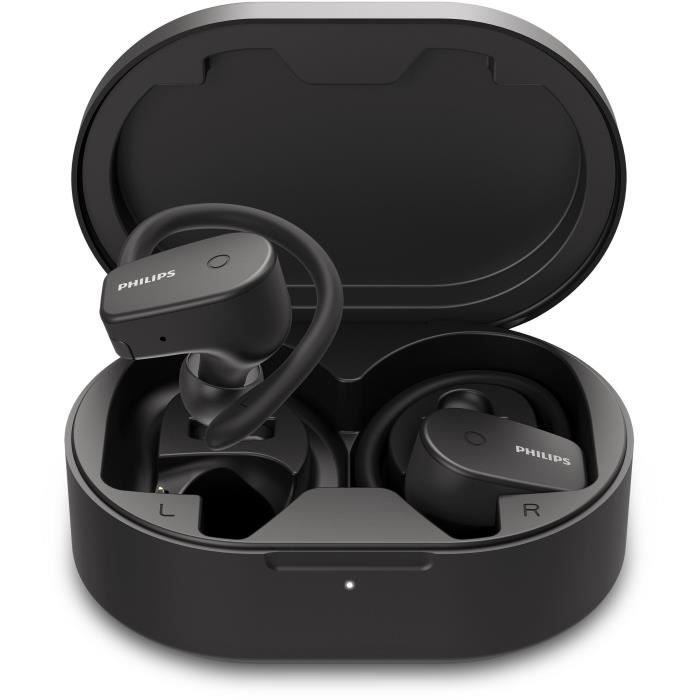 Philips - TAA5205 - Écouteurs sport intra auriculaires sans fil - Autonomie de 20 heures - Tours d'oreille amovibles -IPX7