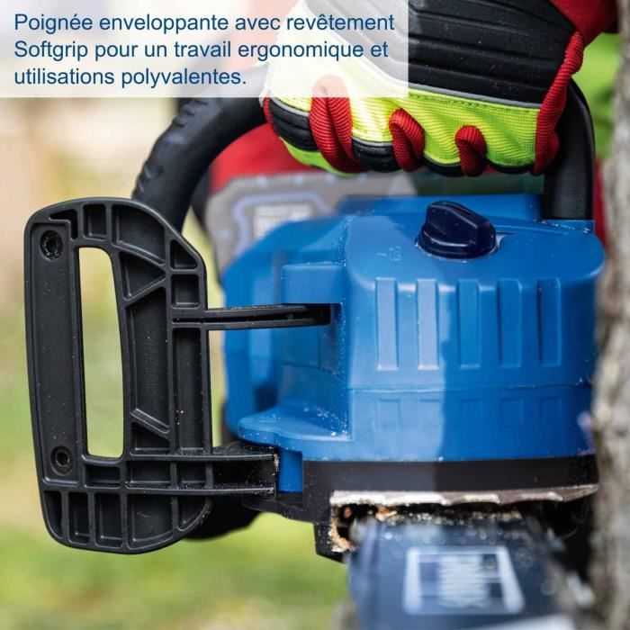 Image secondaire de Tronçonneuse sans fil SCHEPPACH BC-CS355Duo-X avec 2 batteries 4Ah