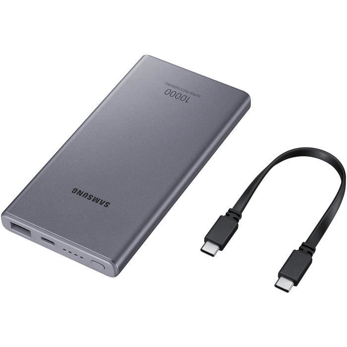 SAMSUNG Triple Chargeur USB A+C+C PD 65W (35W+25W+5W) Noir
