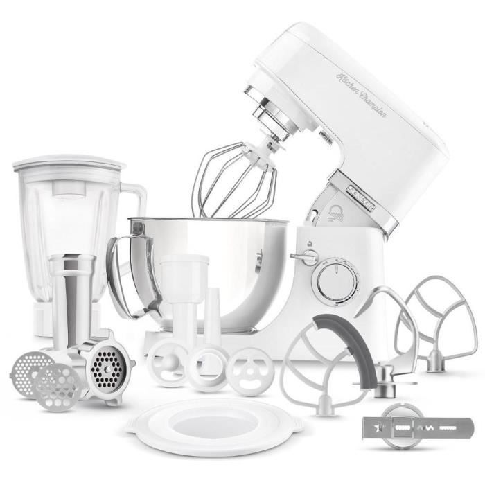 Image secondaire de Robot pâtissier Sencor Kitchen Champion STM 6350WH - 1000 Watt - Blanc - 8 présélections - Bol 4.5L