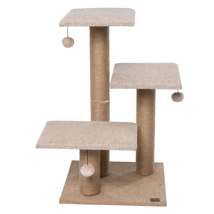 EBI Natural Park 45 x 45 x 75 cm - 7 kg - Rose - Pour chat