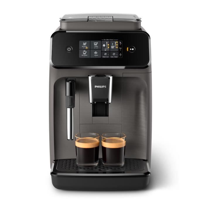 Machine a café a grains espresso broyeur automatique PHILIPS EP1010/10, Broyeur céramique 12 niveaux de mouture, Mousseur a lait