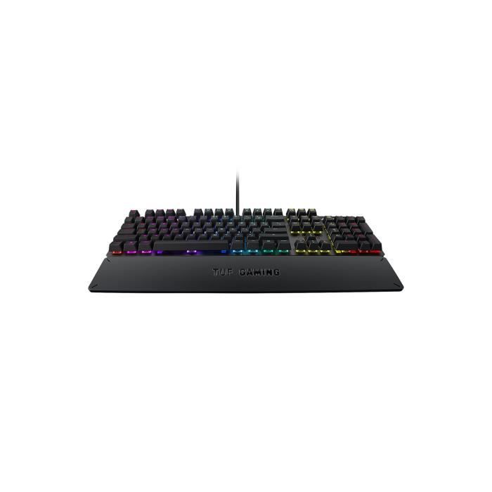 ASUS - Clavier Gaming ASUS TUF K3 - Switches mécaniques Khail - RGB Aura Sync