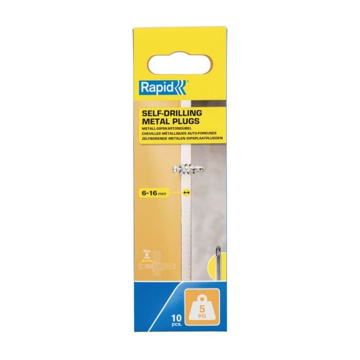 Blister da 10 unità vite autoforante m13x31 ø4 5001558 rapida