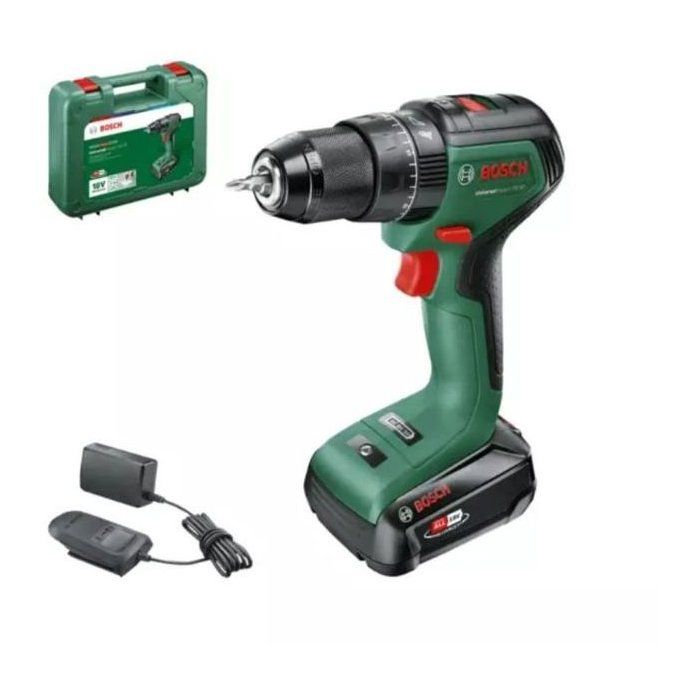 Bosch UniversalImpact 18V60 drill driver (+1x2.0Ah battery) + AL 18V-20 charger
