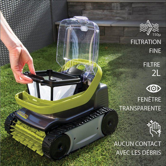 Image secondaire de Robot de piscine sans fil ZODIAC PIXEL OP 3220 - Nettoyage rapide et efficace