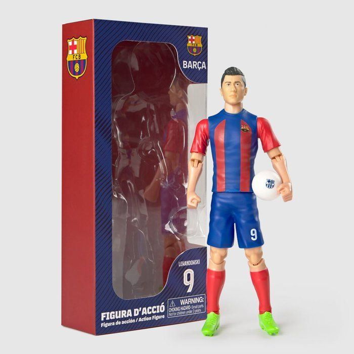 Image secondaire de Figurine articulée Lewandowski FC Barcelona - 20 cm