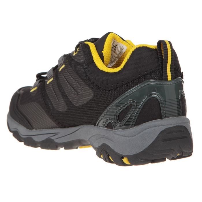 WANABEE Chaussures de randonnée Hike 300 Low - Garçon - Noir et jaune