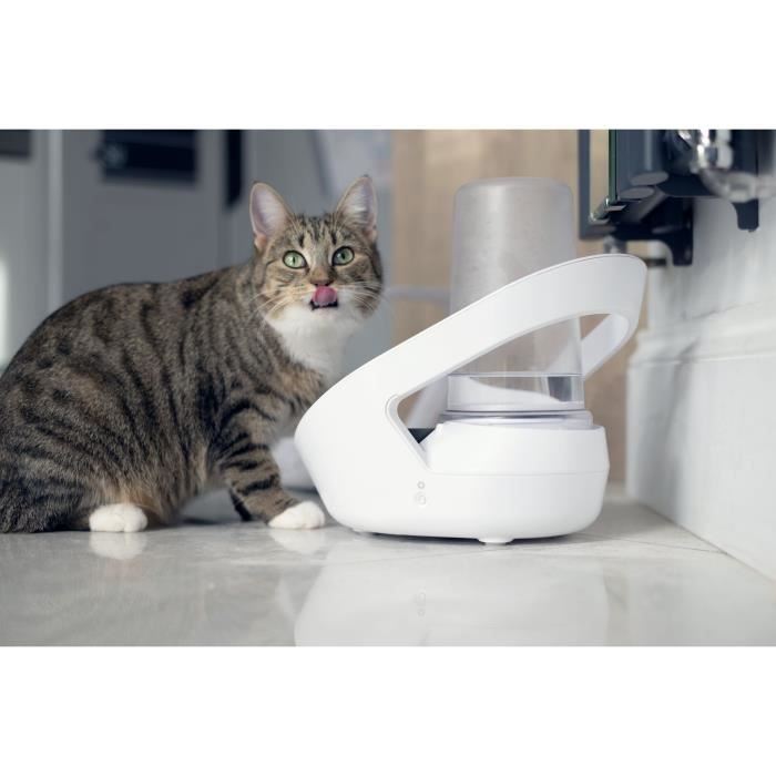 FELAQUA Distributeur d'eau connecté sans-fil - Blanc - Capacité 1L (Livré sans le Hub)
