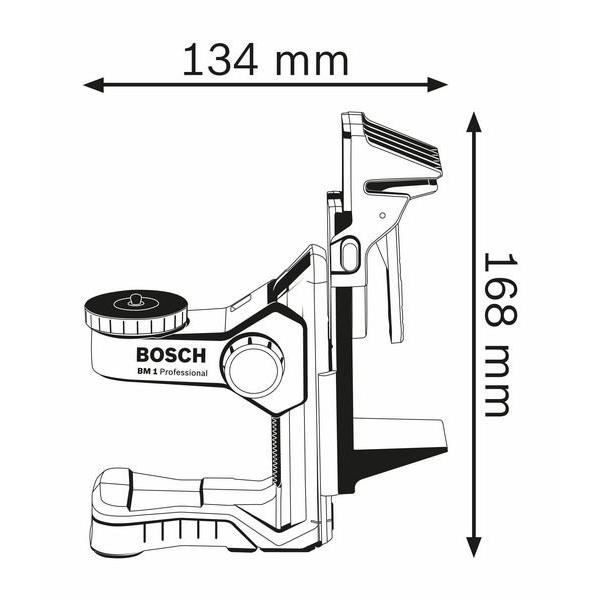 Image secondaire de Accessoire de mise a niveau Bosch Professionnal BM1, solution universelle pour tous les lasers lignes - 0601015A01