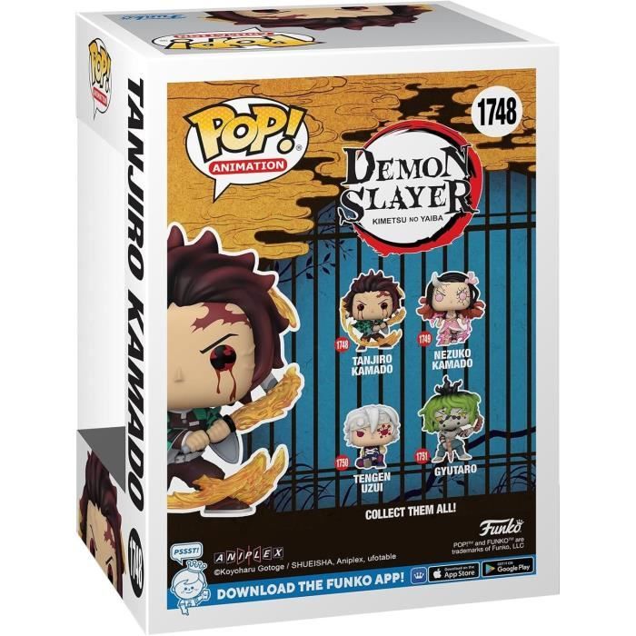 Image secondaire de Figurine Funko Pop! Animation : Demon Slayer  Tanjiro Kamado 1748