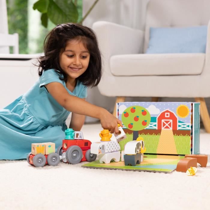Image secondaire de Blockables - La ferme - 56 pieces - des 2 ans - Melissa & Doug