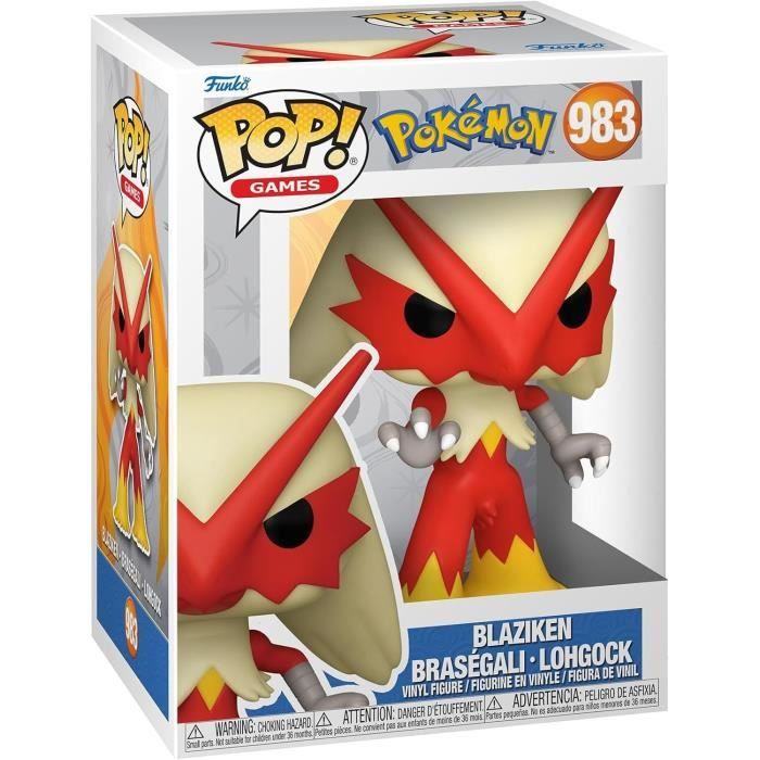 Figurine Funko Pop! Games : Pokémon Blaziken 983