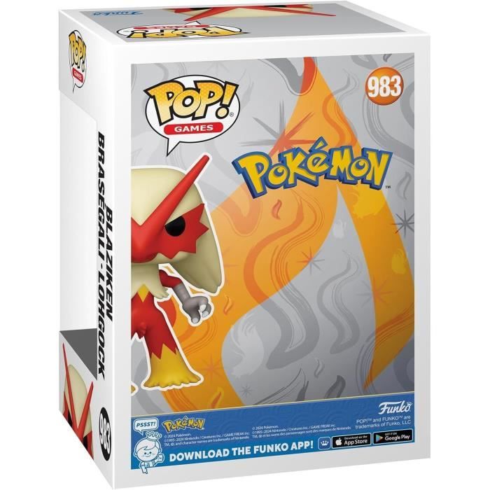 Image secondaire de Figurine Funko Pop! Games : Pokémon Blaziken 983
