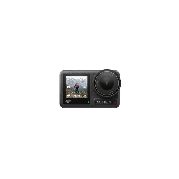 Fotocamera sportiva - DJI - Osmo Action 4 - 4K/120 fps - Stabilizzazione RockSteady 3.0 - Impermeabile fino a 18 m