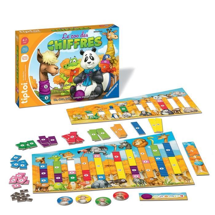 Image secondaire de tiptoi Le Zoo des chiffres, Jeu éducatif électronique, sans écran, 00189, A partir de 4 ans, Ravensburger