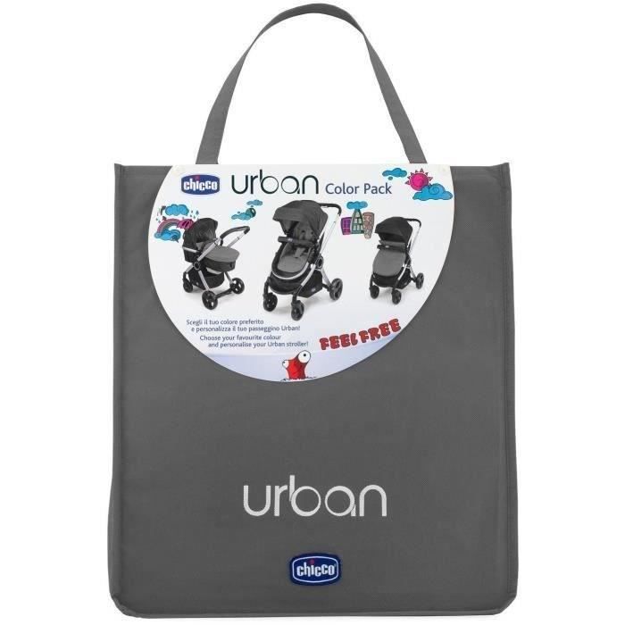 Confezione Accessori Colore CHICCO - Per passeggino urbano - Antracite
