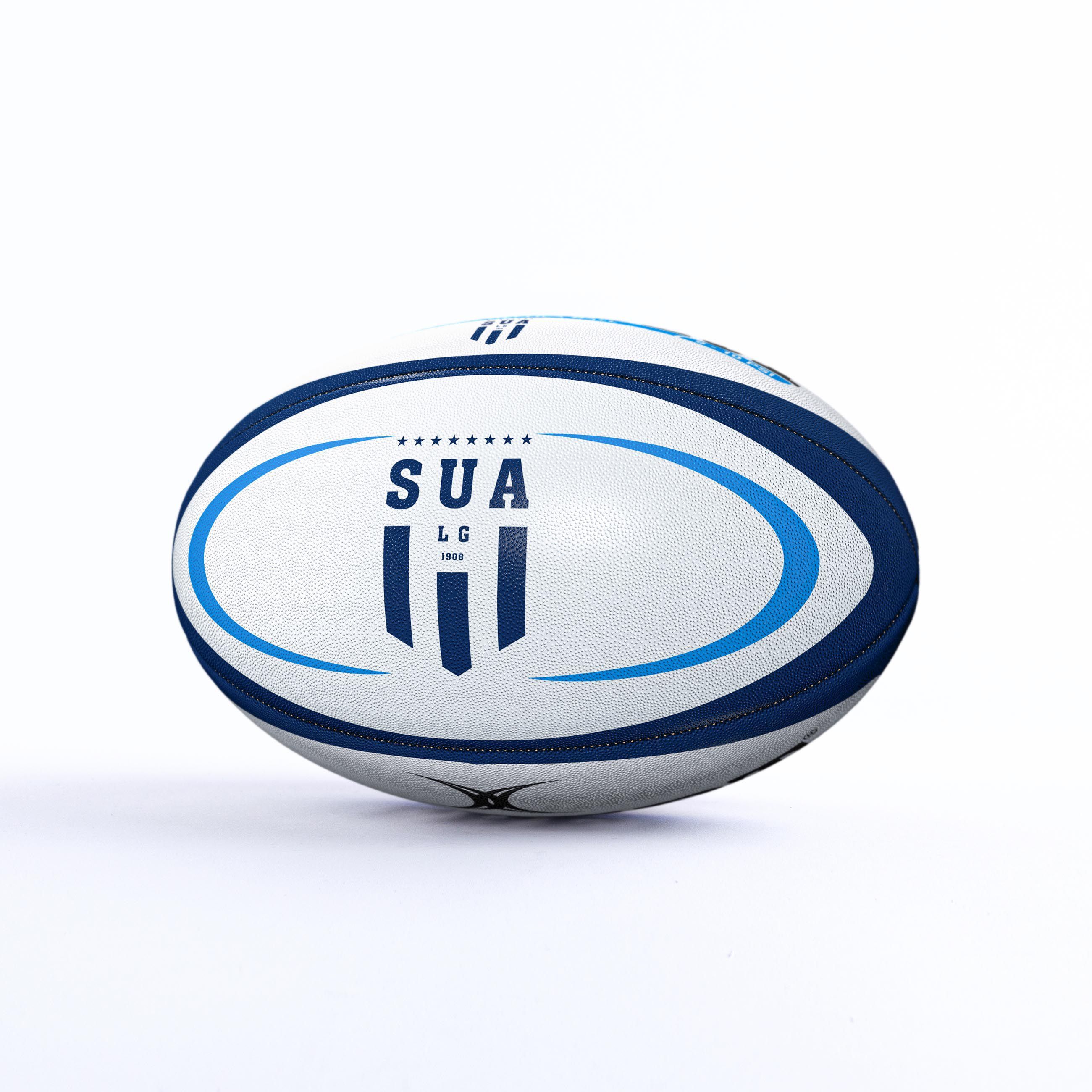 Image secondaire de Ballon de Rugby Replica Agen Taille 5 - GILBERT