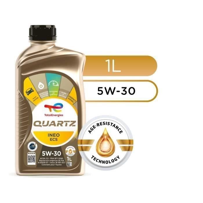 Image secondaire de TOTALENERGIES Quartz Ineo ECS 5W30 - Huile Moteur 1L