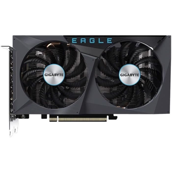 Carte graphique - GIGABYTE - RTX 3050 EAGLE 8 GD (GV-N3050EAGLE-8GD)