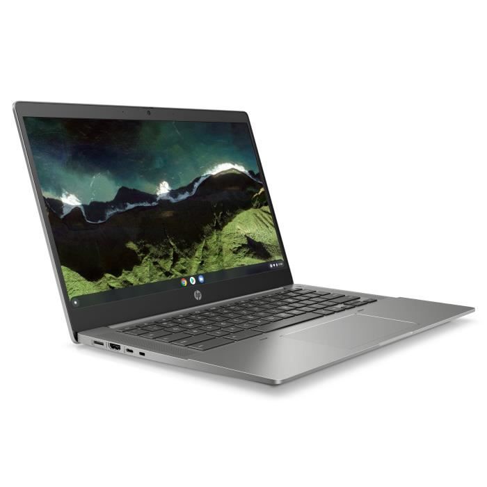 Ordinateur Portable Chromebook HP 14b-nb0008nf - 14 FHD - Intel Core i5 1135G7 - RAM 8 Go - Stockage 256 Go - Chrome OS