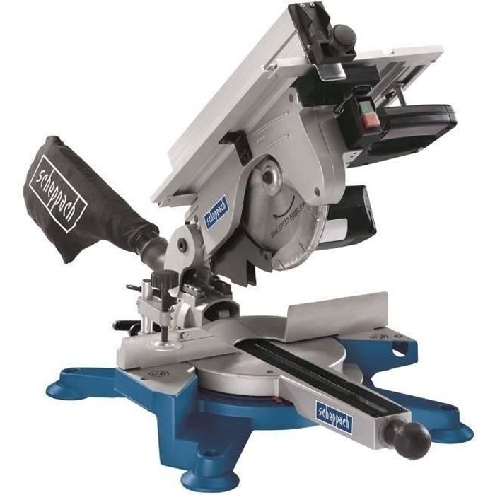 Scie a onglet pendulaire SCHEPPACH - 254 mm 1800 W - Table sup�rieure HM100T