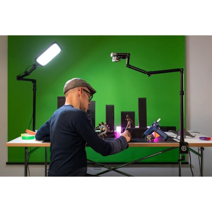 ELGATO - Master Mount (S) Perche Principale Extensible Jusqu'a 54 cm, composant Multi Mount Essentiel (10AAI9901)