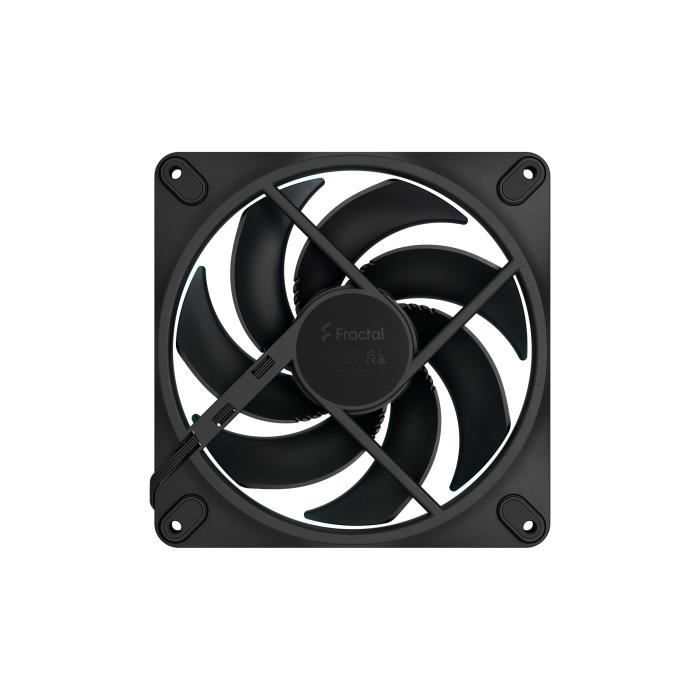 Ventilateur PC - FRACTAL DESIGN - Momentum 14 RGB - FDB - Anneau lumineux ARGB Gen 2 - Contrôle PWM - Noir